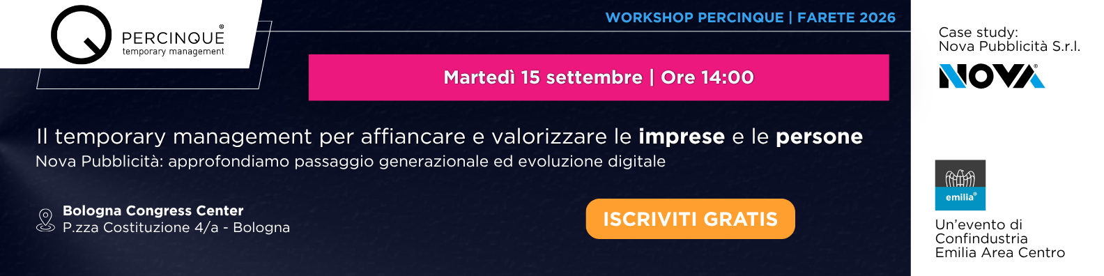Passaggio generazionale ed evoluzione digitale: Percinque a Farete 2026